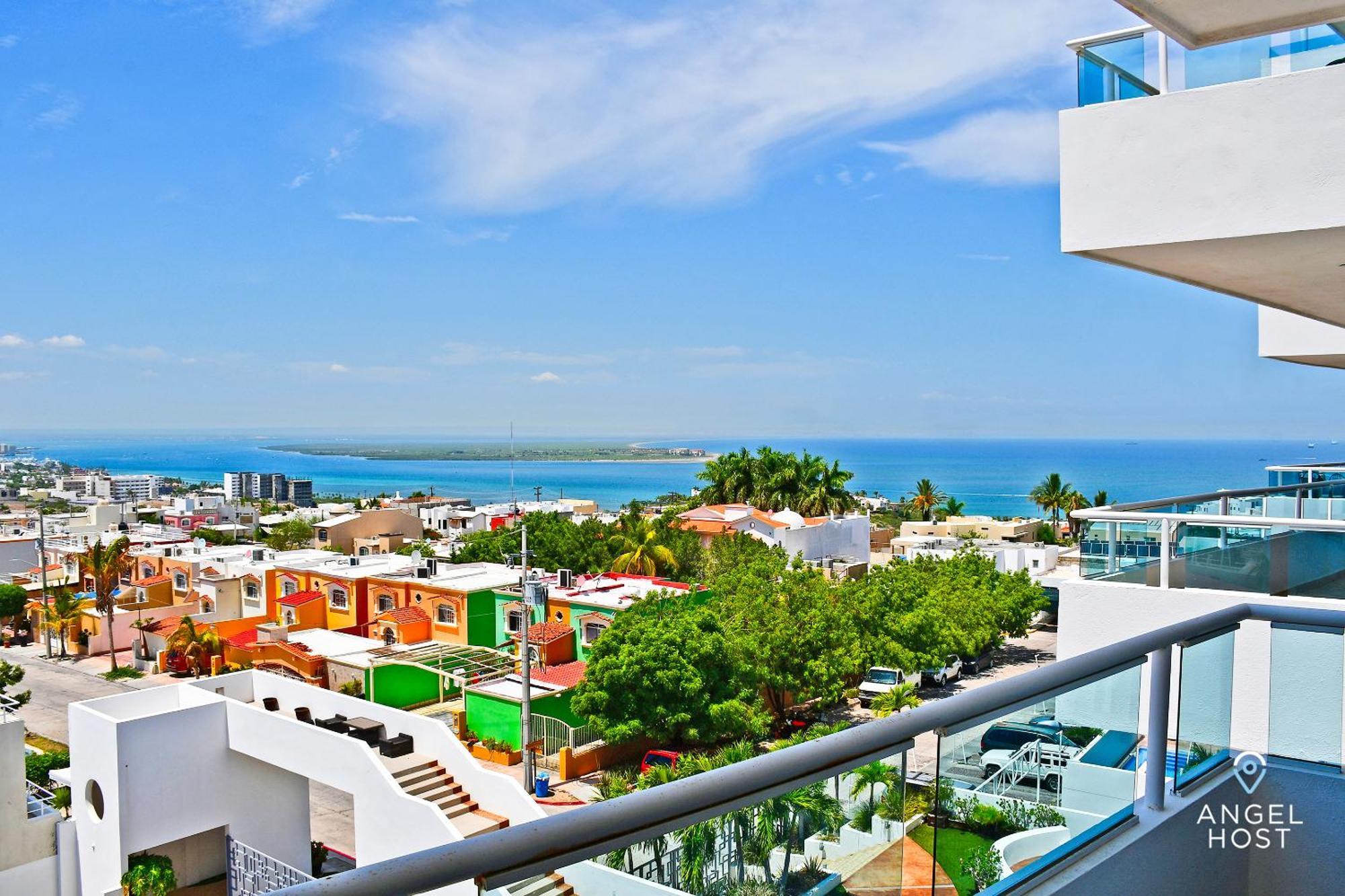 Oceanview Living Space & Balcony With Fiberoptic Wifi! La Paz Dış mekan fotoğraf